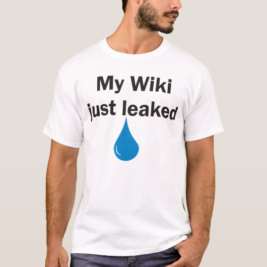WikiLeak 1 T-shirt (Voorkant)