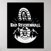 Wiking in Bad Reichenhall Duitsland Vacation Hiker Poster (Voorkant)