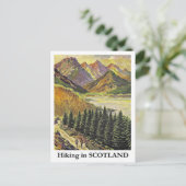 Wiking in Schotland Briefkaart (Staand voorkant)
