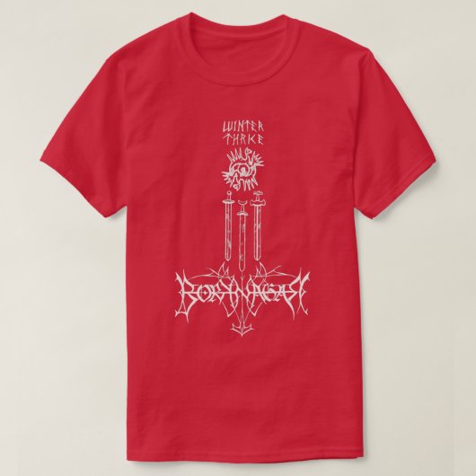 wiking van metaal 19 t-shirt (Design voorkant)