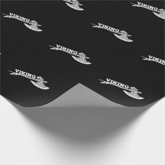 Wikinger Axt Viking Cadeaupapier (Hoek)