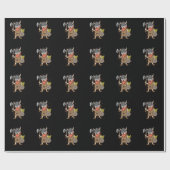 Wikinger Krieger mit Vollbart und Rüstung Cadeaupapier (Vlak)