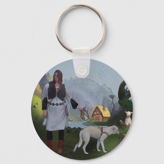 Wikingerin Sleutelhanger (Voorkant)