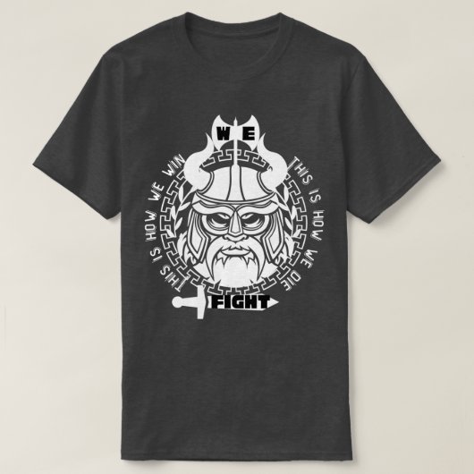Wikingontwerp 1 t-shirt (Design voorkant)