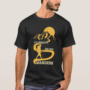 Wikingschotel in de Oostenrijkse bergbeklimmer T-shirt