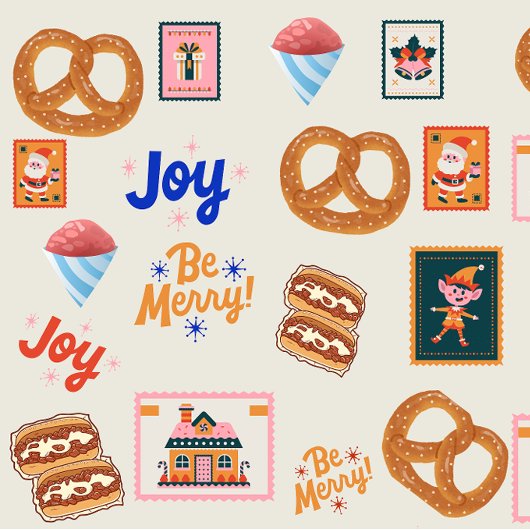 Wikkel het in Philly - uw geschenk, onze aanraking Inpakpapier Vel