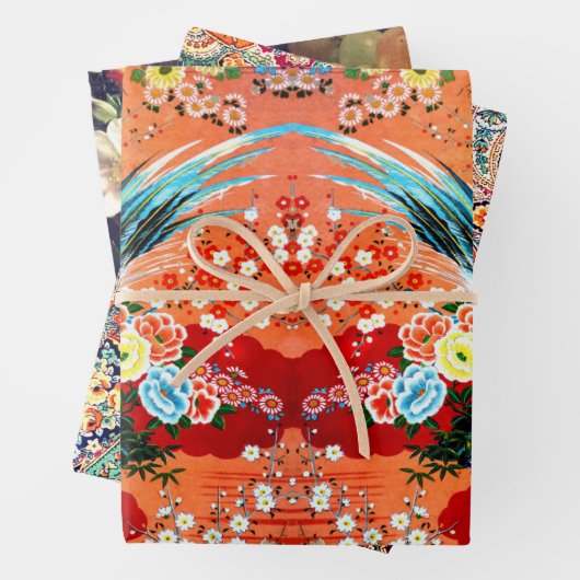 Wikkel het in schoonheid! inpakpapier vel (In situ)