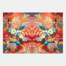 Wikkel het in schoonheid! inpakpapier vel