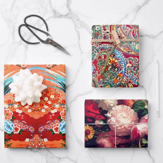 Wikkel het in schoonheid! inpakpapier vel (Voorkant)