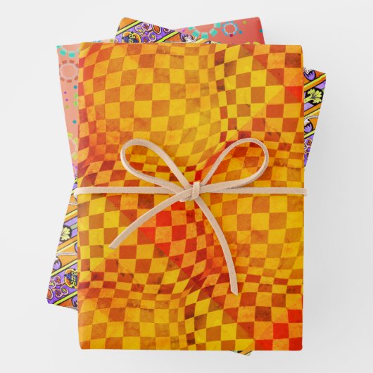 Wikkel het in schoonheid! inpakpapier vel (In situ)