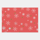 Wikkel het vrolijk kerstfeest inpakpapier vel (Voorkant 3)