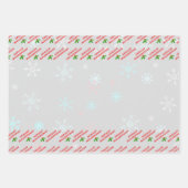 Wikkel het vrolijk kerstfeest inpakpapier vel (Voorkant)