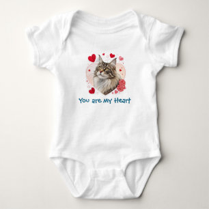 Wikkel je nieuwe hart in hemels zacht comfort! romper
