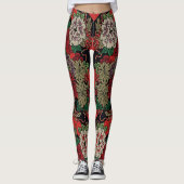 Wikkel jezelf in Elegance: Japans  Bloemen Leggings (Voorkant)