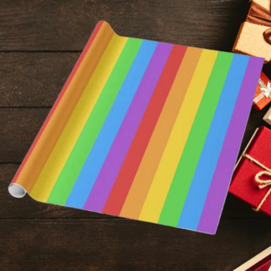 Wikkel met trots: Regenboogvlag Cadeaupapier