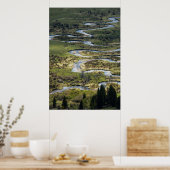 wikkelingsrivier in rmnp poster (Keuken)