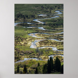 wikkelingsrivier in rmnp poster