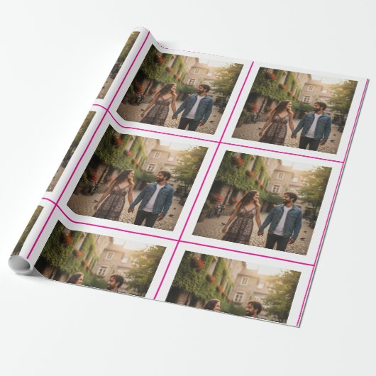 wikkelpapier cadeaupapier (Uitgerold)