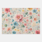 wikkelpapier Floreal Inpakpapier Vel (Voorkant 2)