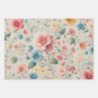 wikkelpapier Floreal Inpakpapier Vel