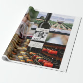 wikkelpapier met het thema vergulde leeftijd cadeaupapier (Uitgerold)