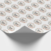 wikkelpapier met landschedelkrans cadeaupapier (Hoek)