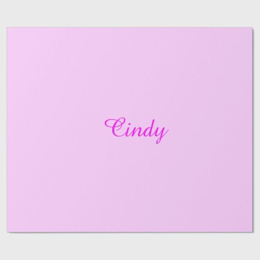 wikkelpapier NAAM, Cindy Cadeaupapier (Vlak)