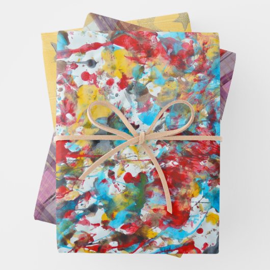 Wikkelpapier - Plak papieren Design Inpakpapier Vel (In situ)