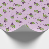 wikkelpapier voor bosbessen cadeaupapier (Hoek)
