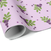 wikkelpapier voor bosbessen cadeaupapier (Rol Hoek)