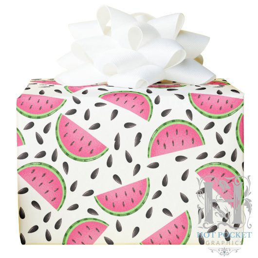 Wikkelpapier voor watermeloenen cadeaupapier