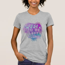 Wil alleen maar een Autistische Pride T-Shirt word