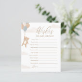 Wil Baby, we kunnen Baby shower wachten (Staand voorkant)