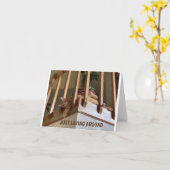 WIL DAT IK DIT IN PERSOON ZEG: "HAPPY BIRTHDAY" KAART (Gele Bloem)