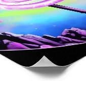 Wil de echte Batman alsjeblieft Ken Gage Art opvoe Poster (Hoek)