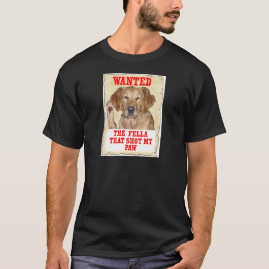 WIL - DE FELLA DIE MIJN PAW TOONT - DOG GR T-SHIRT (Voorkant)