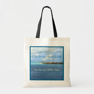 Wil de Havens van de Wereldcruise zien Tote Bag