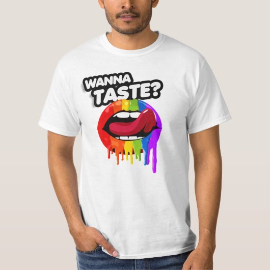 WIL DE REGENBOOG PROEVEN T-SHIRT (Voorkant)