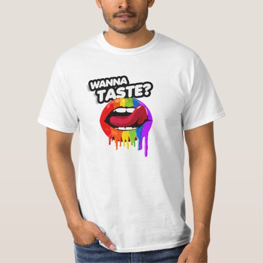 WIL DE REGENBOOG PROEVEN T-SHIRT (Voorkant)
