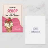 Wil de Scoop Summer Notitiekaartje (Voorkant / Achterkant)