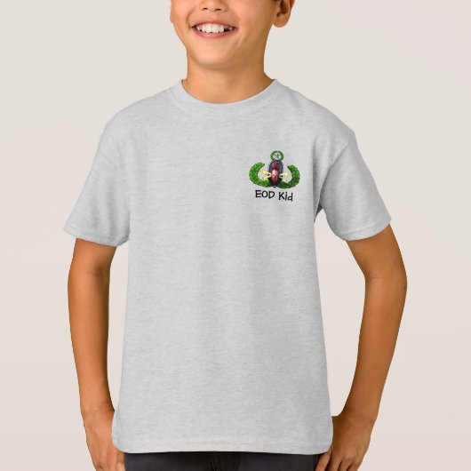 Wil EOD zijn, EOD Kind T-shirt (Voorkant)