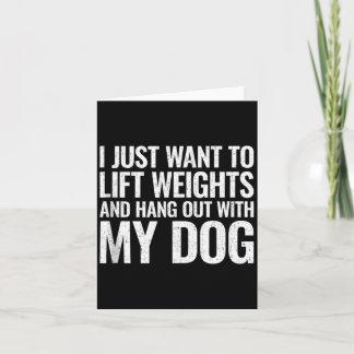 Wil Honden Aaien Grappig Geschenk Voor Dierenliefh Kaart
