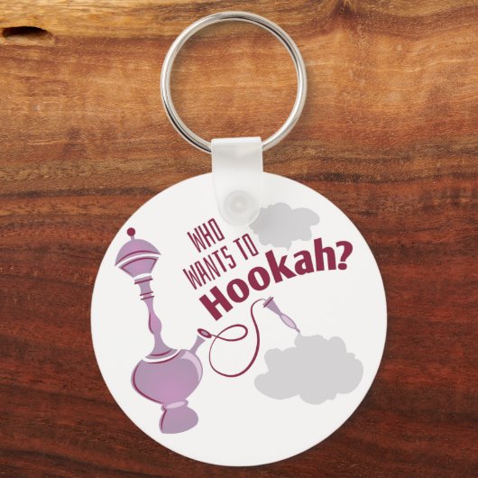 Wil Hookah Sleutelhanger (Voorkant)