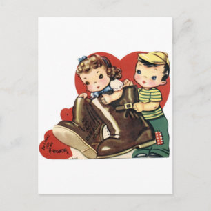 Wil ik dat je mijn Valentijn bent? Feestdagenkaart