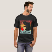 Wil ik zwarte kat rode cup mijn kat? t-shirt (Voorkant volledig)