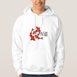 Wil – Japans Koi-symbool van innerlijke drijfveer Hoodie