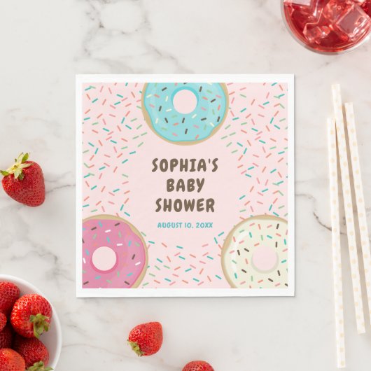 Wil je Baby shower Napkins missen? Servet (Insitu)