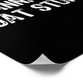 Wil je Boat Stuff Boating Lake River Funny Vacat Poster (Hoek)