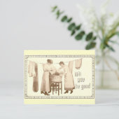 Wil je... briefkaart (Staand voorkant)