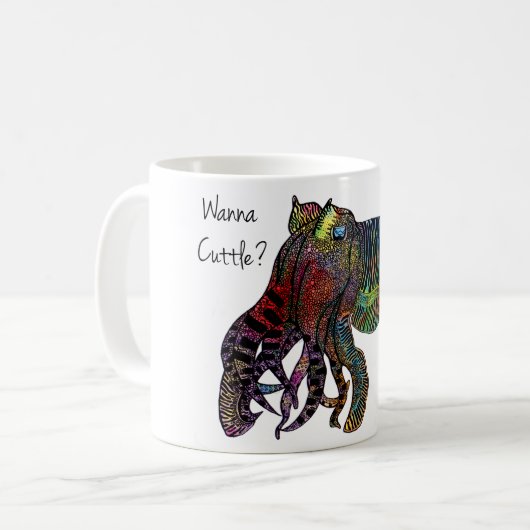Wil je Cuttle? Koffiemok (Voorkant links)